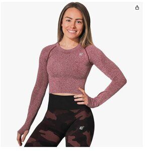 Women's Jed North Supple Seamless Long Sleeve Crop Top